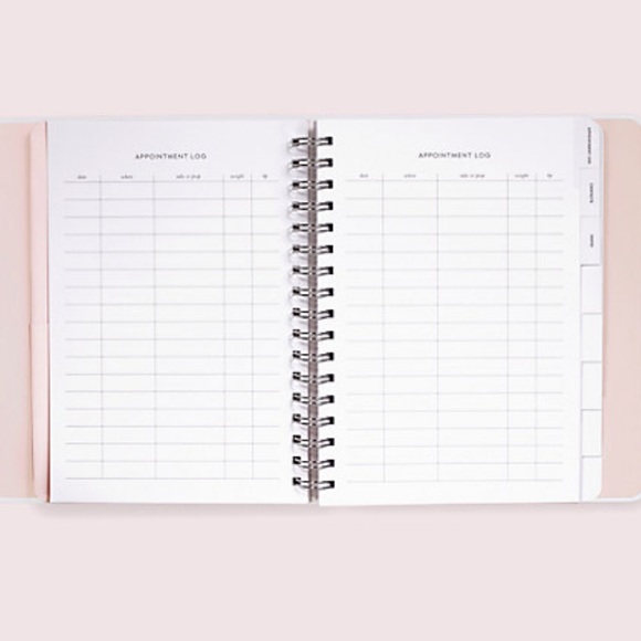 Kate Spade Baby Planner Customizable Expecting You Dots Notebook Maternity NWT - Picture 3 of 11